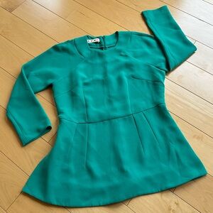 MARNI Structured Peplum Blouse